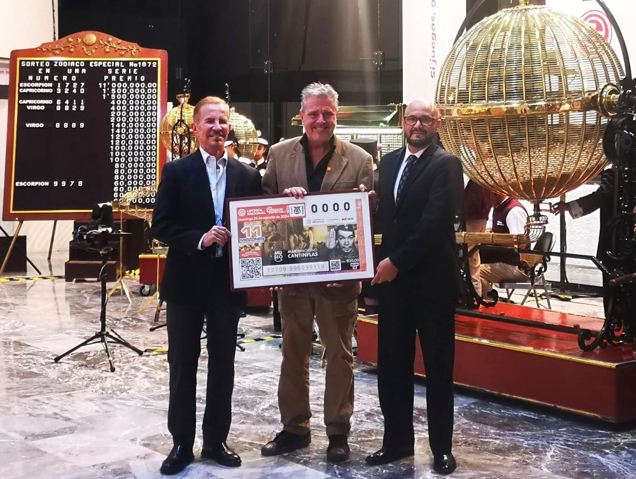 El Museo Cantinflas CDMX A.C. presente en la Lotería Nacional: cultura y legado que inspiran